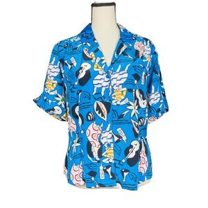 Laura & Jayne Patterned Top